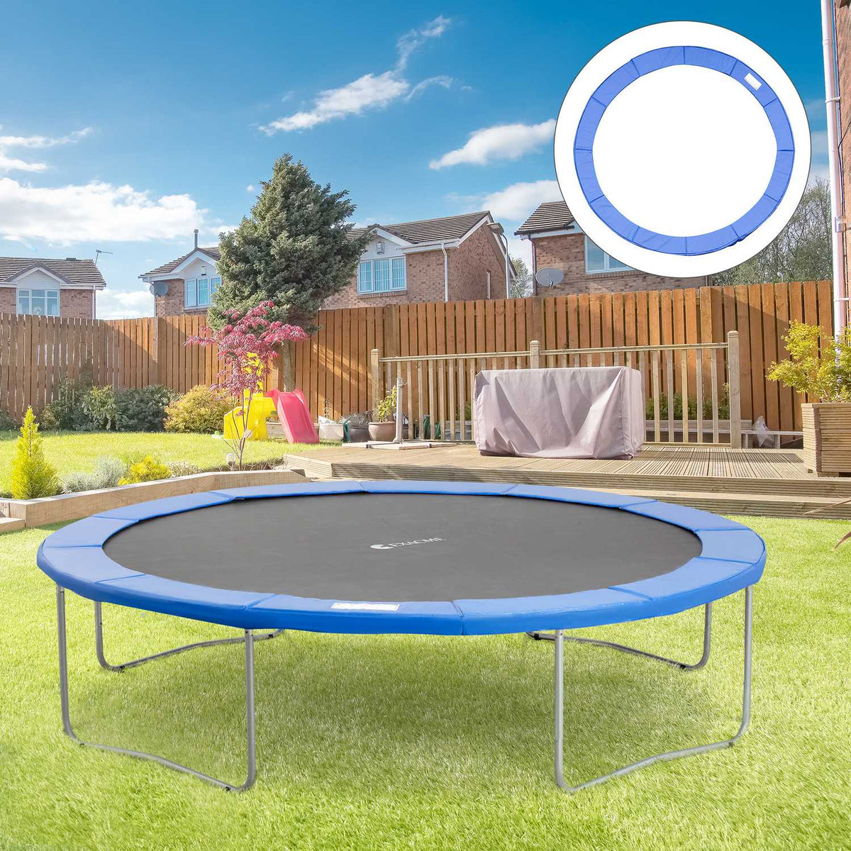 Trampoline veiligheidsnet met randkussen, geschikt voor 8-15 ft