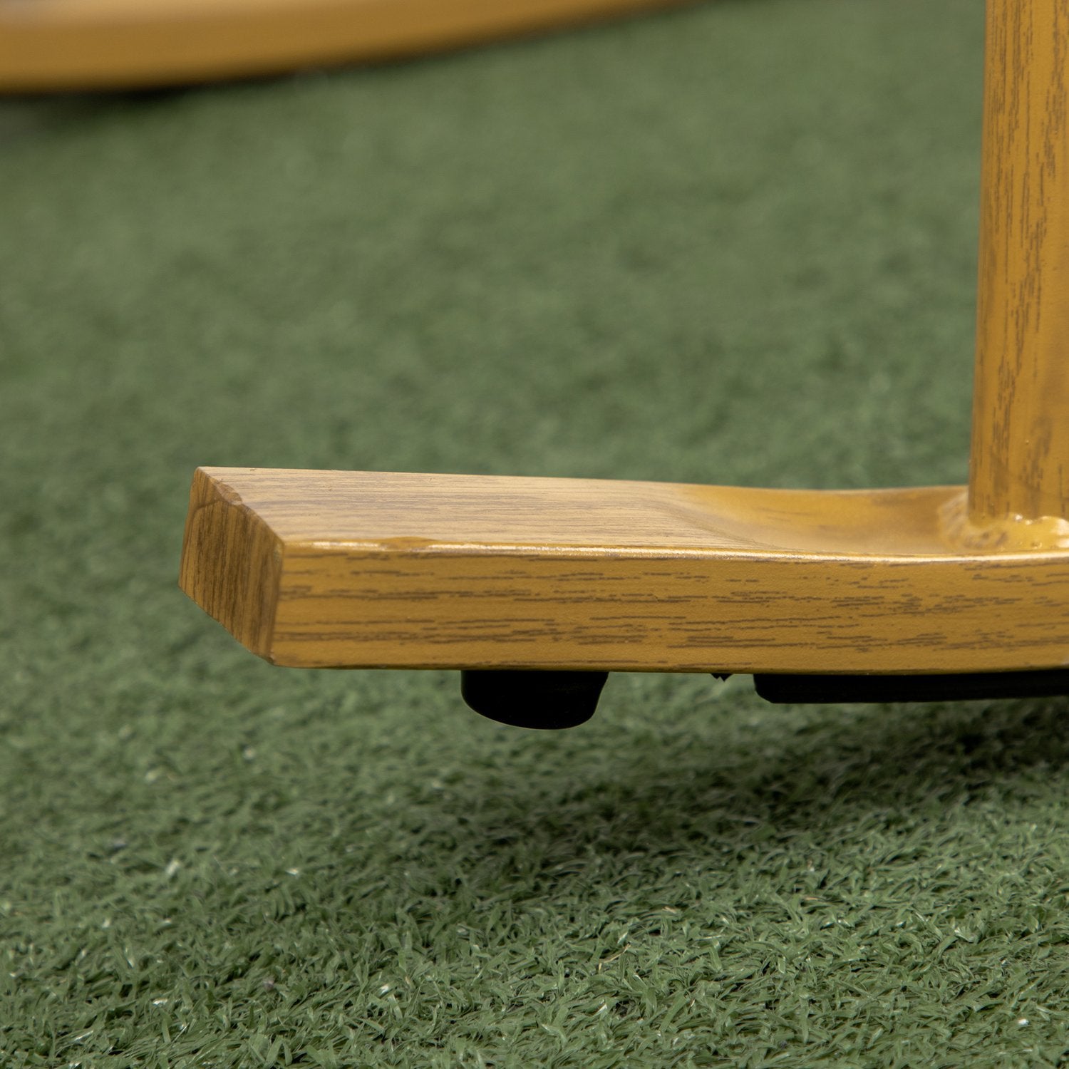 Tuinmeubelset, 2 schommelstoelen & tafel, polyrotan