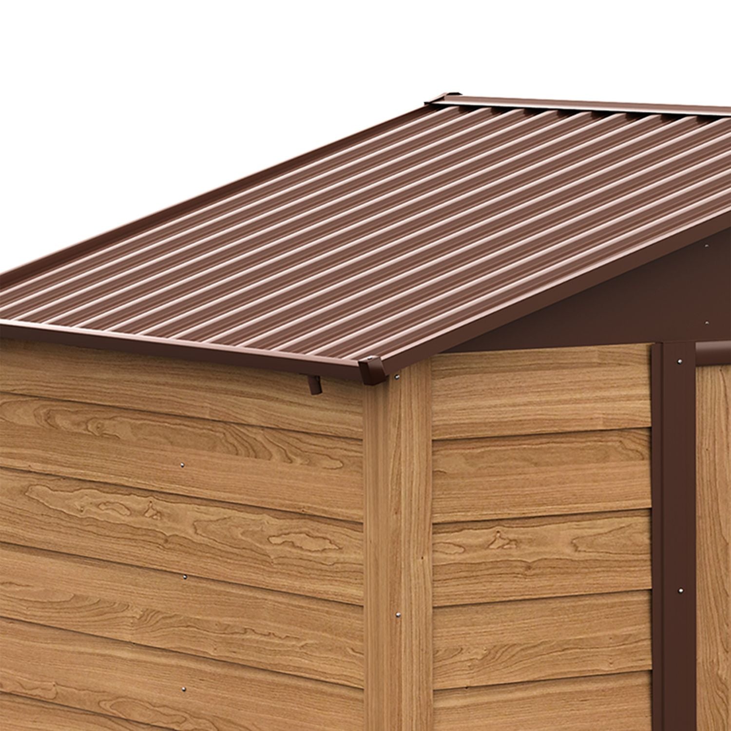 Tuinschuur voor buiten, houtnerflook, 152x236x209 cm