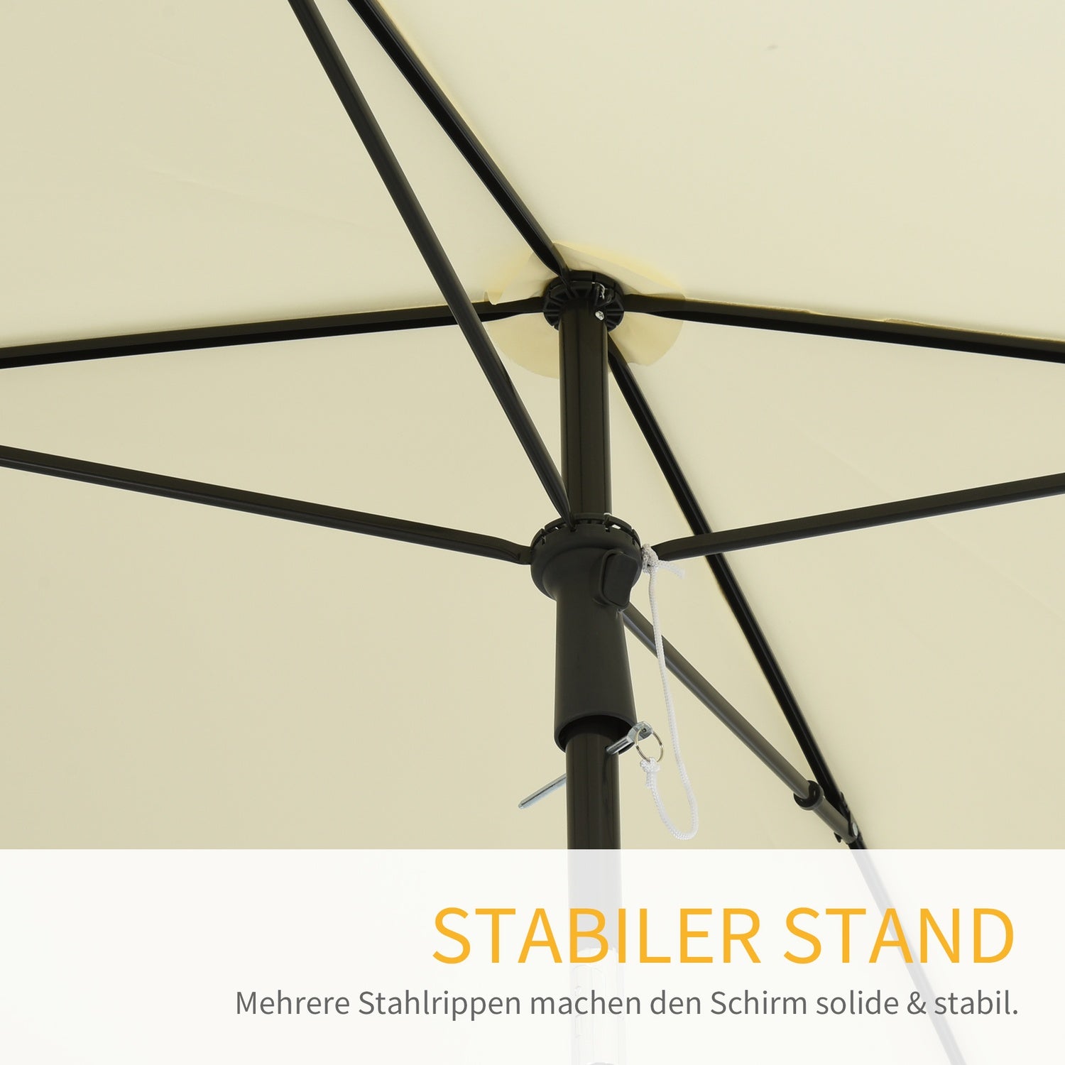 UV-bescherming Opvouwbare parasol voor balkon en strand