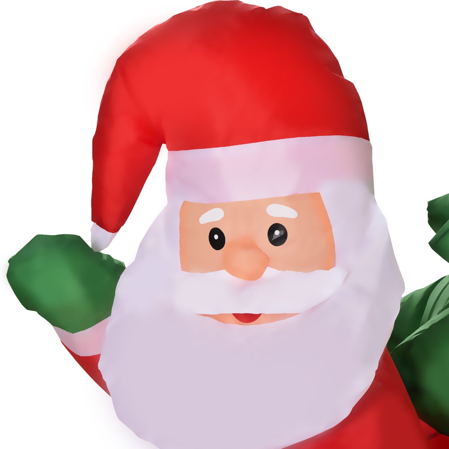 Opblaasbare LED-Kerstman & -Slee Kerstdecoratie, IP44