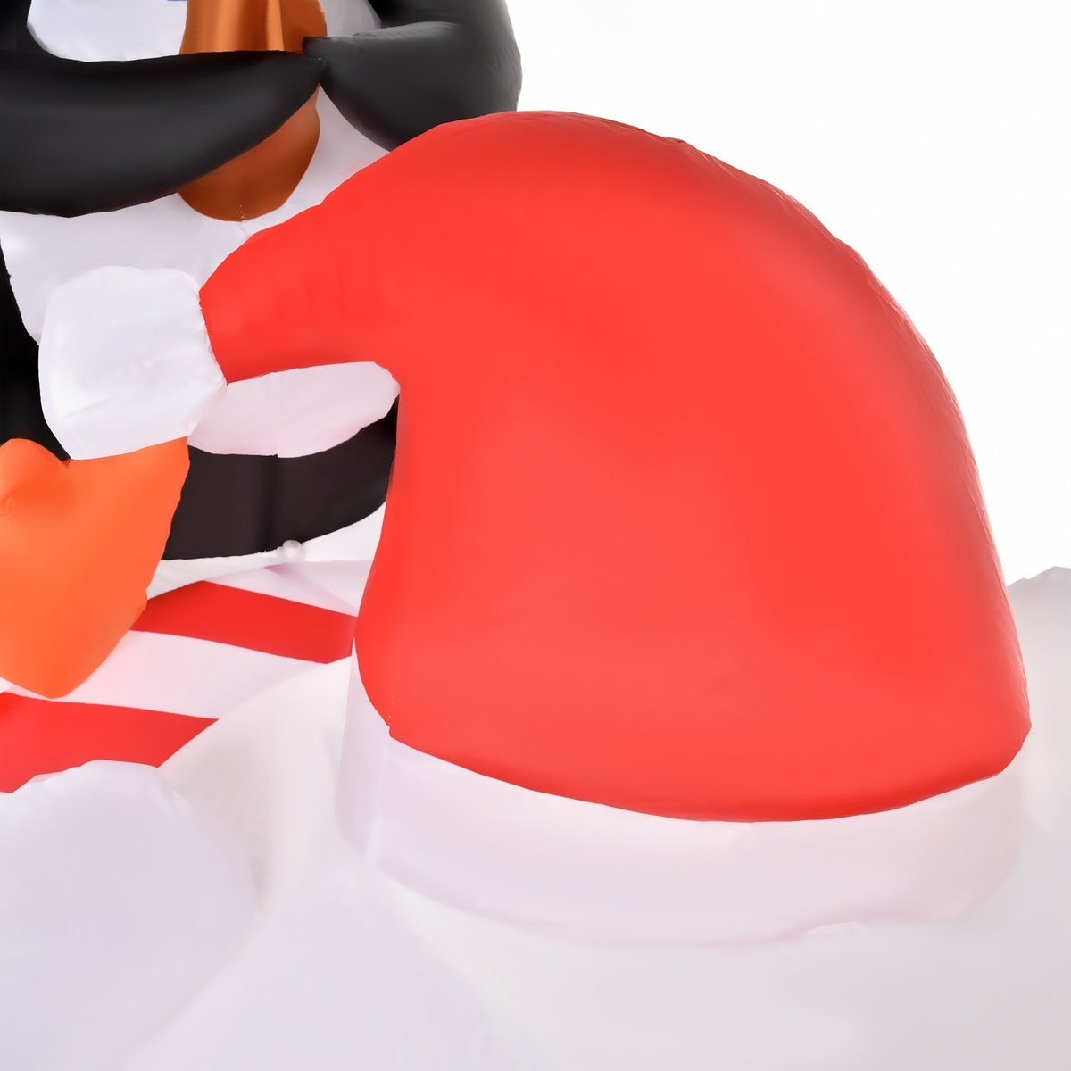 Opblaasbare ijsbeer en pinguïns kerstdecoratie, 2,1M – weerbestendig en verlicht