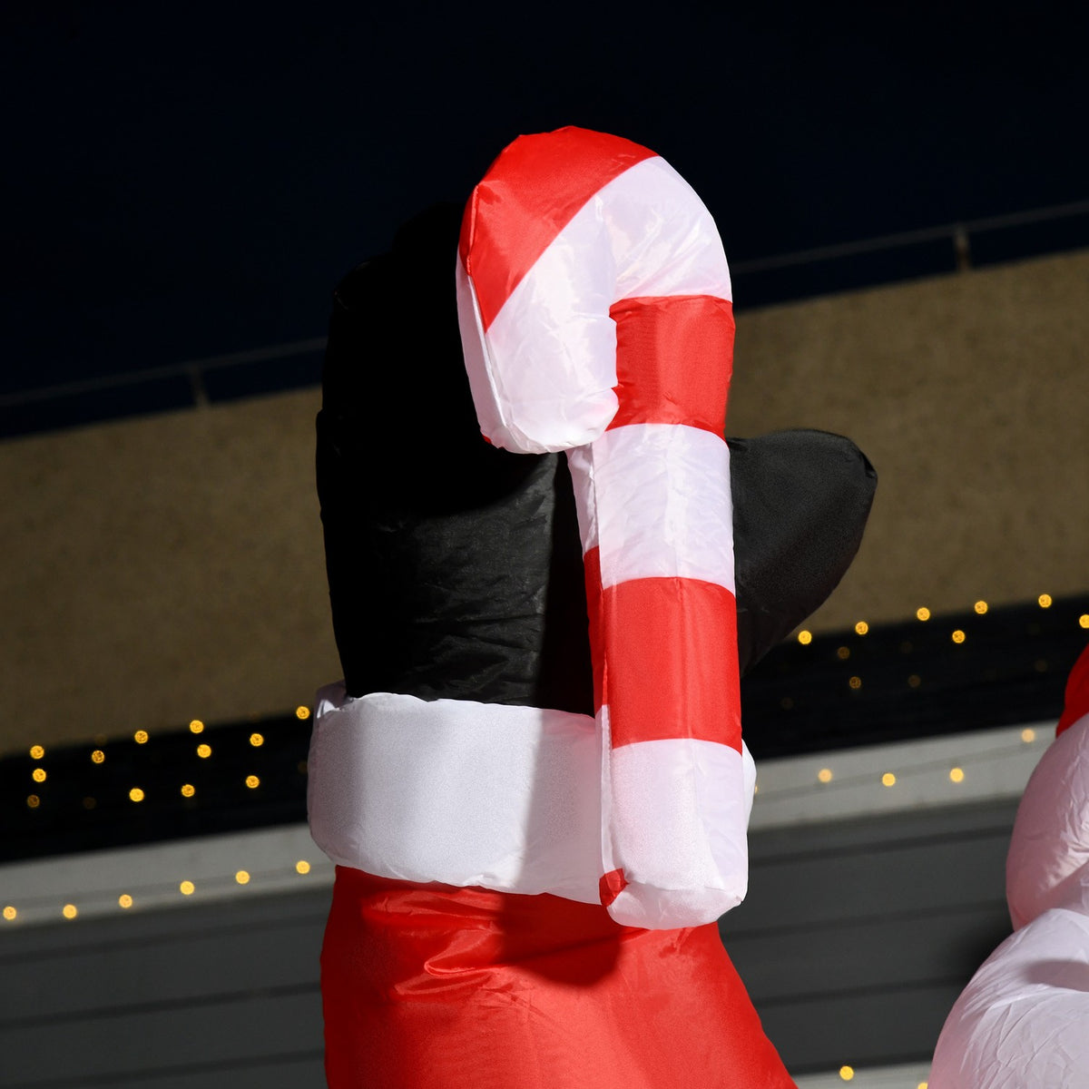 Opblaasbare kerstman met ledverlichting, 240 cm, voor buiten