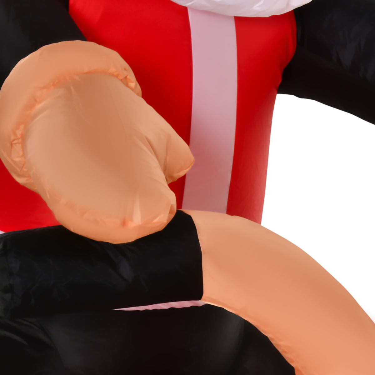 Opblaasbare kerstman-buitendecoratie met ledverlichting, 1,65 m