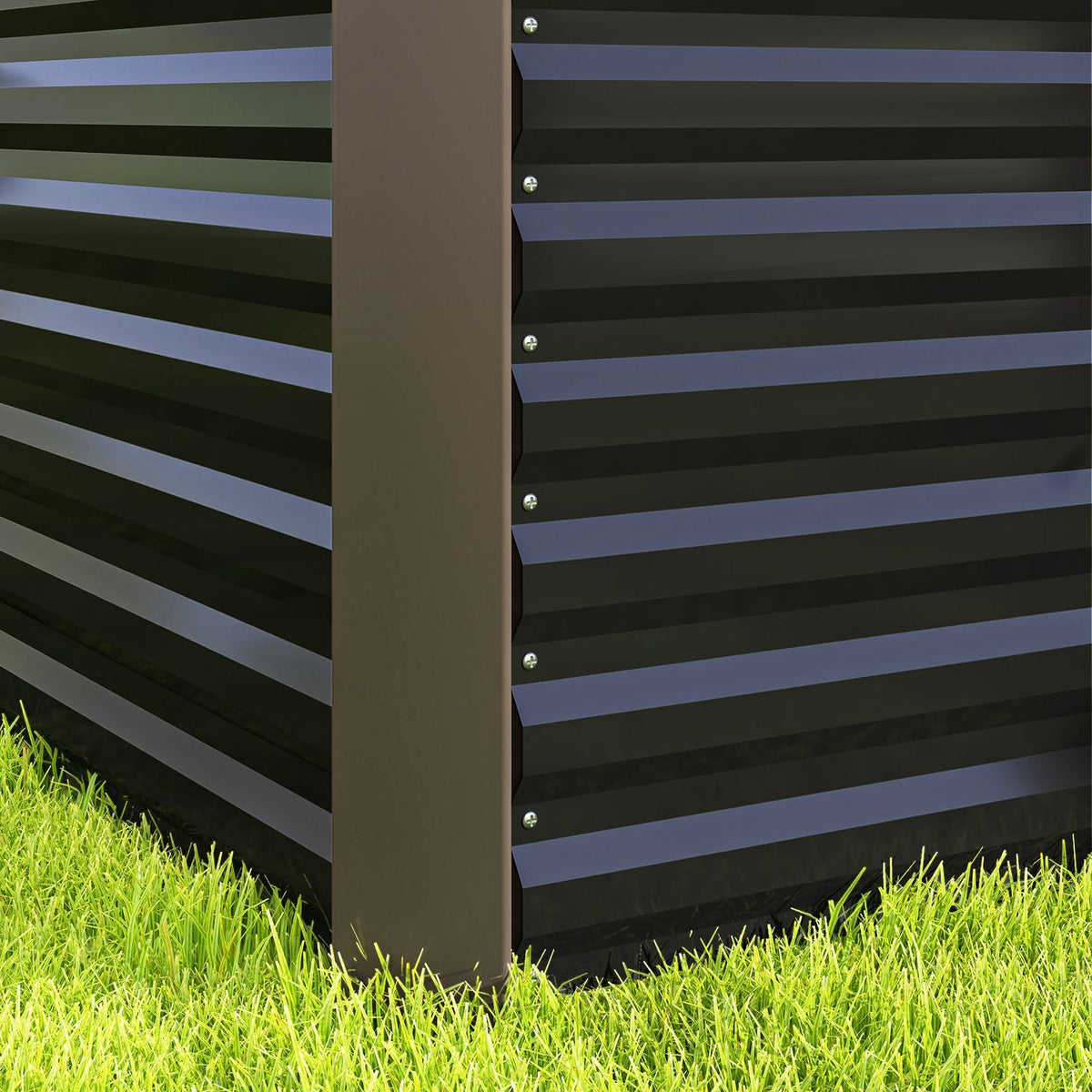 Verhoogd tuinbed, gegalvaniseerd staal, 120x60x60 cm