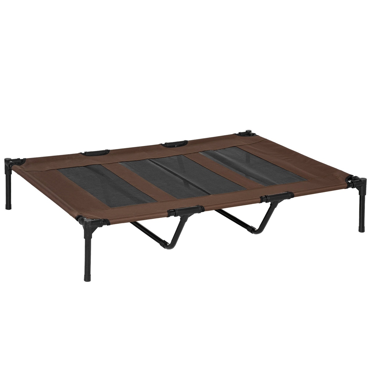 Buitenbed voor huisdieren – duurzaam metaal, Oxford-stof, 122x92x23 cm