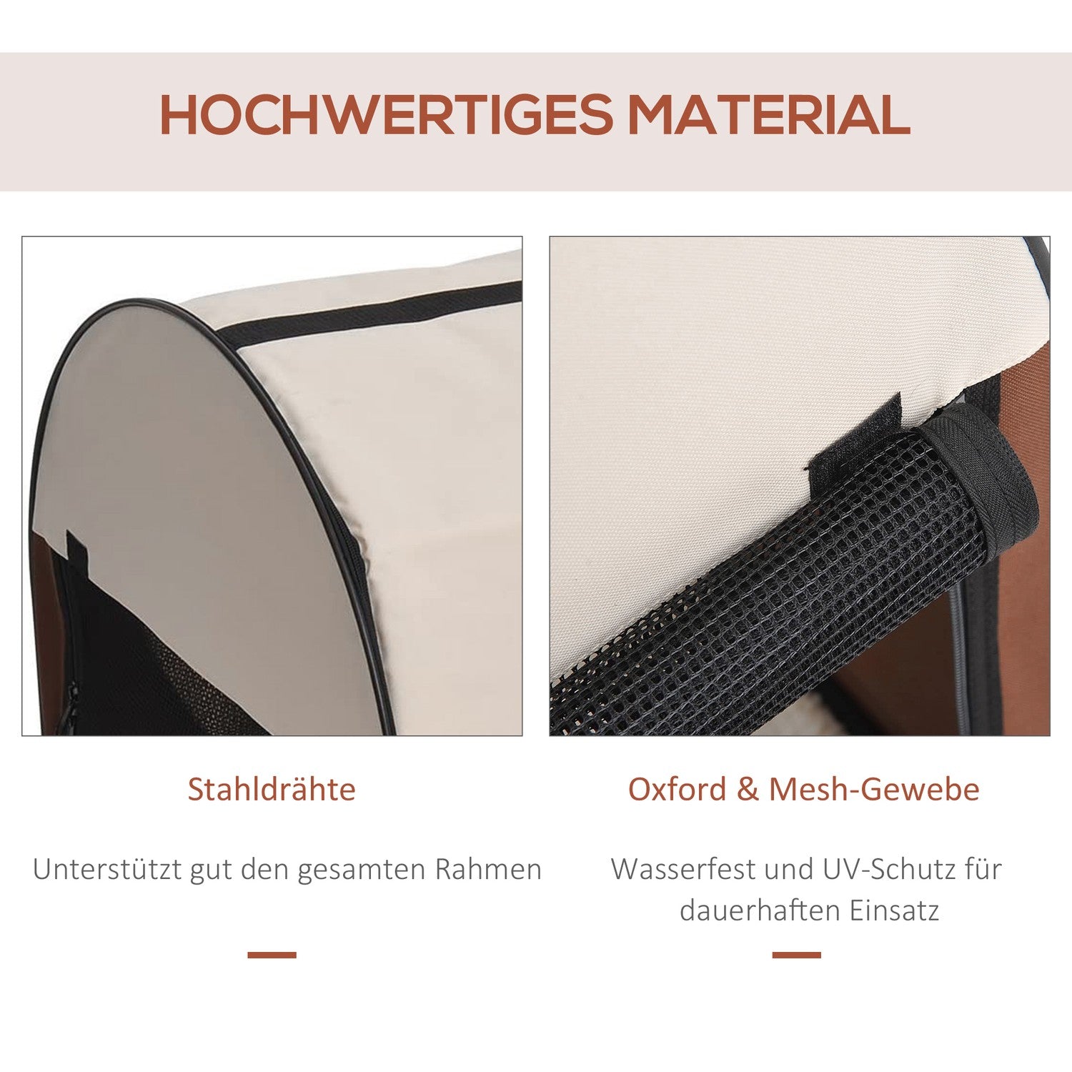 Opvouwbare Rugzakdrager voor Huisdieren – Waterdicht, Comfortabel, 61x46x51 cm