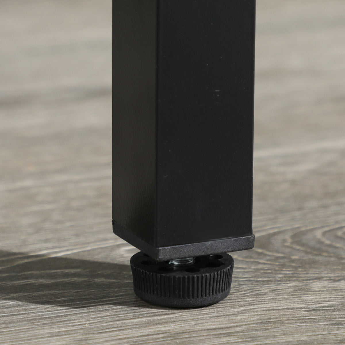 Opvouwbare mini-tafeltennisset met net – zwart aluminium