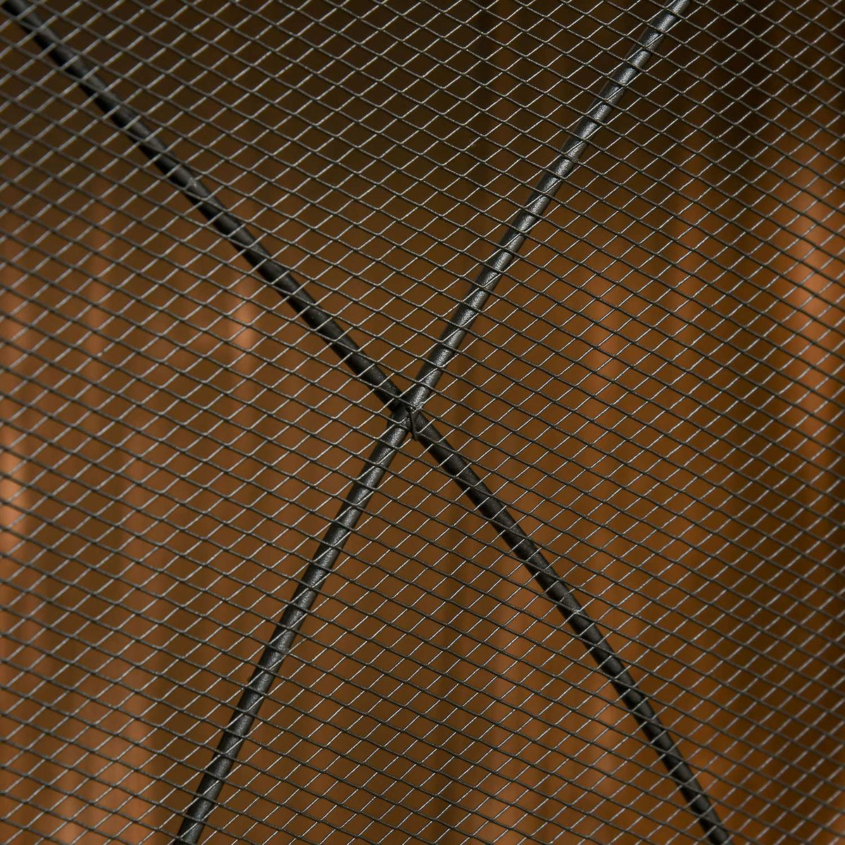 Opvouwbaar zwart metalen haardscherm, 3-delig, 126 x 76 cm