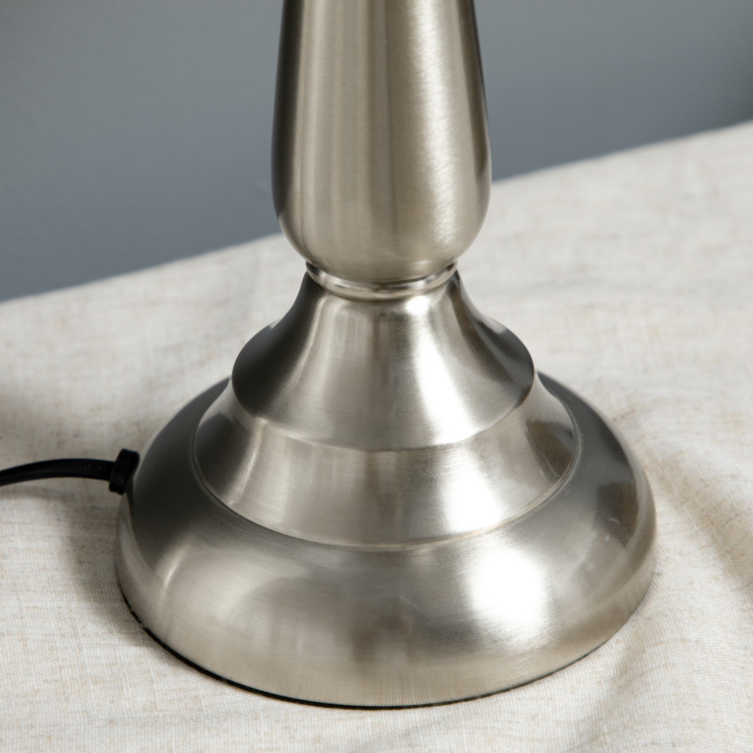 Vintage lampenset met 3 – 2 tafel-, 1 vloerlamp, E27 fitting