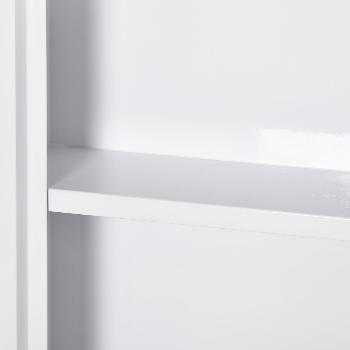 Witte medicijnkast voor EHBO, magnetische sluiting, 40x15x53,5 cm