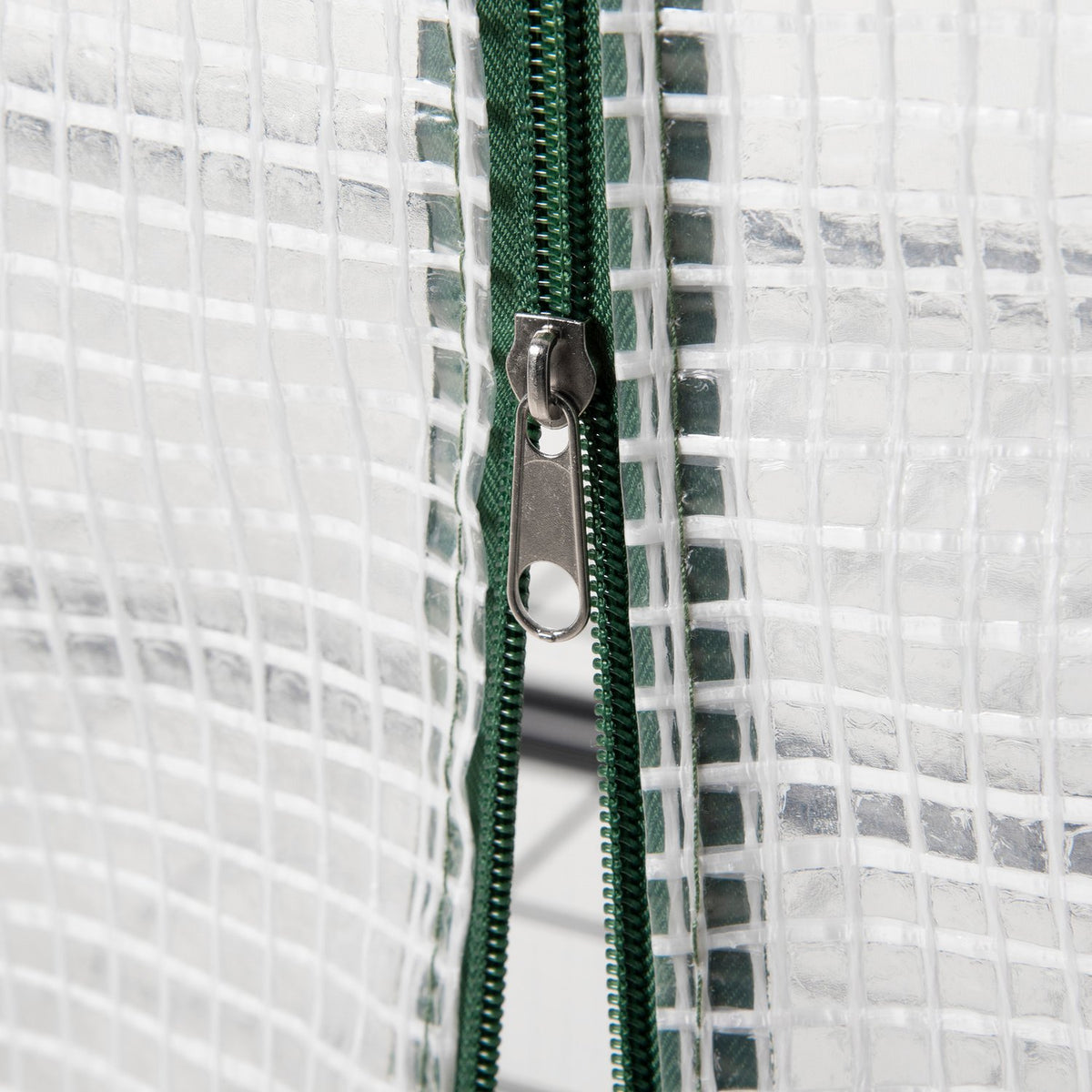Witte 4-laags kas, foliehoes, 70x50x160 cm
