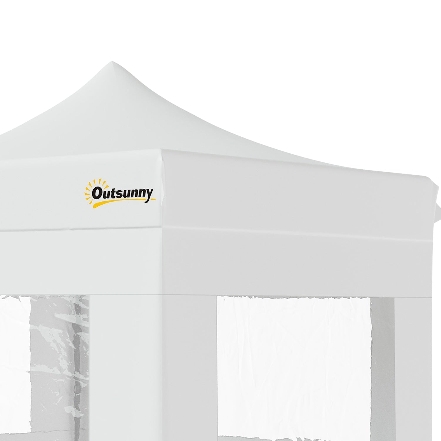 Witte pop-up partytent, waterdicht, 300 x 300 cm
