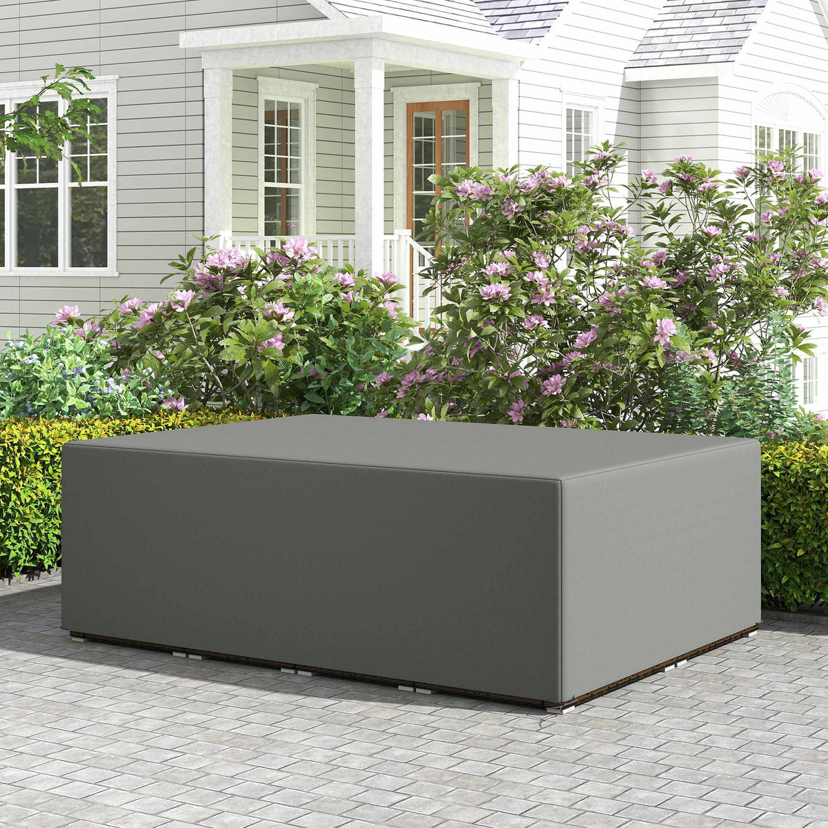 Hoes voor tuinmeubelen, waterdicht Oxford-weefsel, 275x205x90 cm